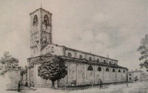 chiesa parrocchiale trezzo 1911