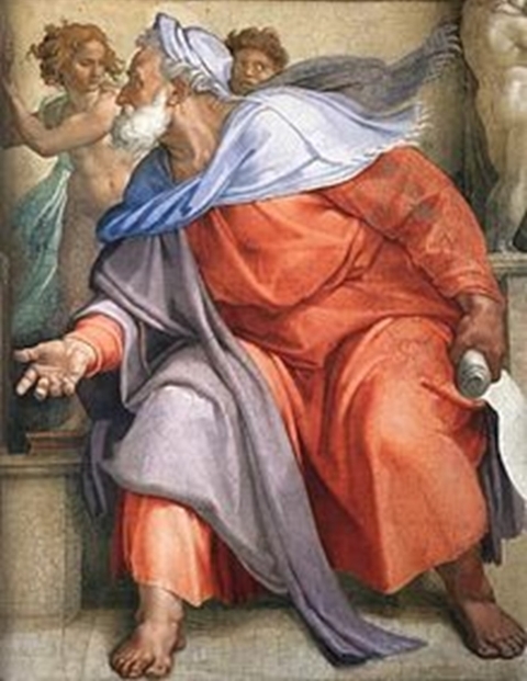 profeta Ezechiele Michelangelo