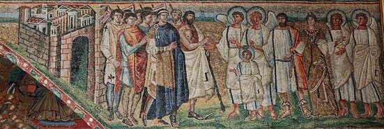 basilica di santa maria maggiore, mosaici dell’arco trionfale