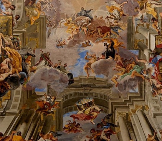 volta di Sant'Ignazio a Roma