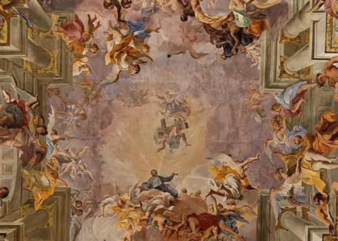 volta di Sant'Ignazio a Roma