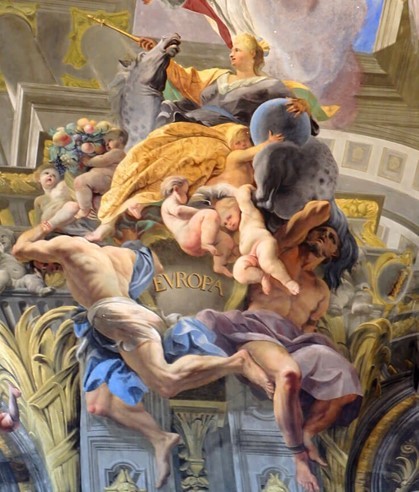 volta di Sant'Ignazio a Roma