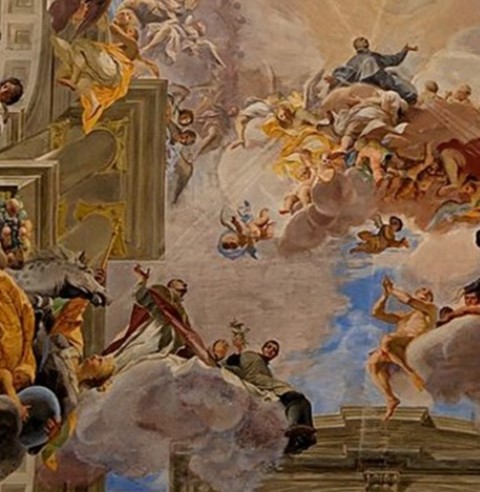 volta di Sant'Ignazio a Roma